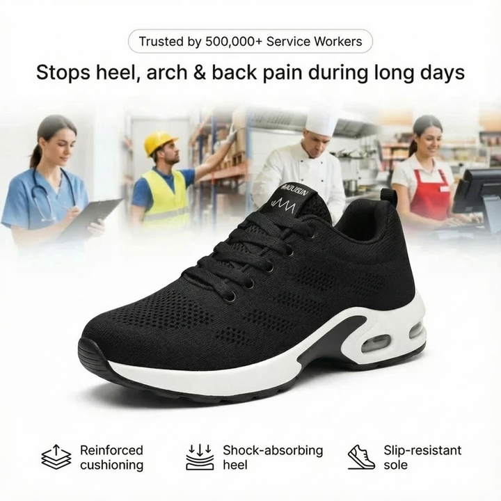 Orthora Pro — 12-Hour Shift Shoes for All-Day Foot, Knee &amp; Back Pain Relief