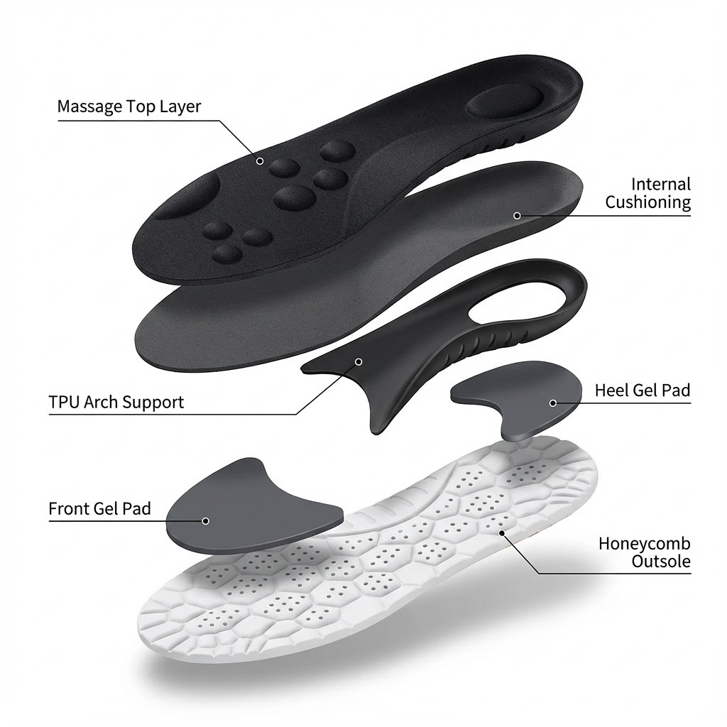 Orthora Massage Insoles – 12 Hour Shift Comfort