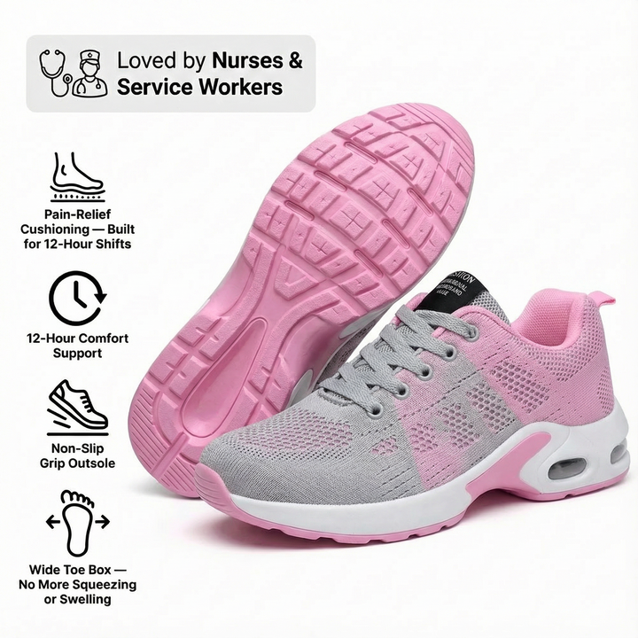 Orthora Pro — 12-Hour Shift Shoes for All-Day Foot, Knee &amp; Back Pain Relief [Mother&