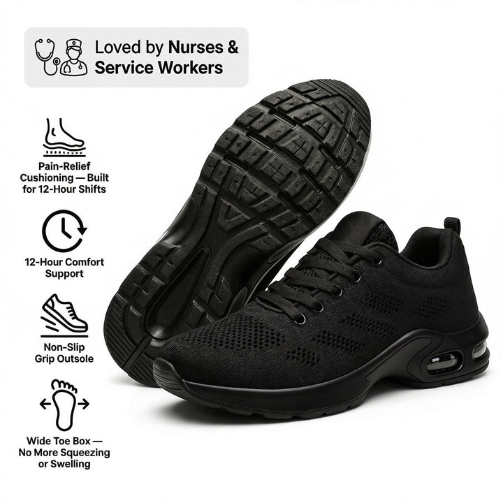 Orthora Pro — 12-Hour Shift Shoes for All-Day Foot, Knee &amp; Back Pain Relief